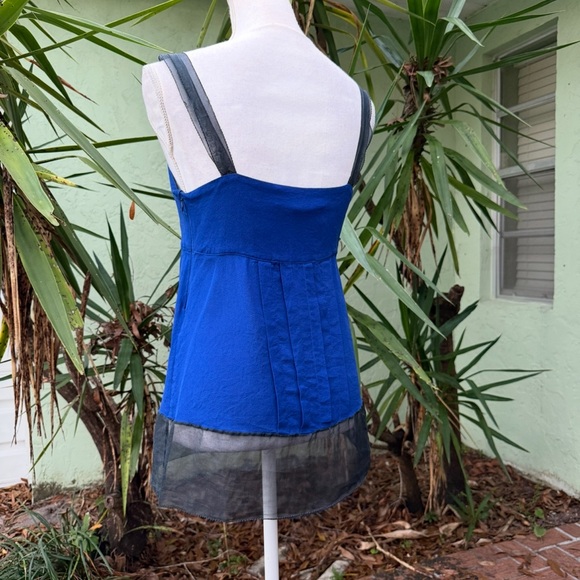 Diane Von Furstenberg Silk Chemise Tank Top - Picture 5 of 6